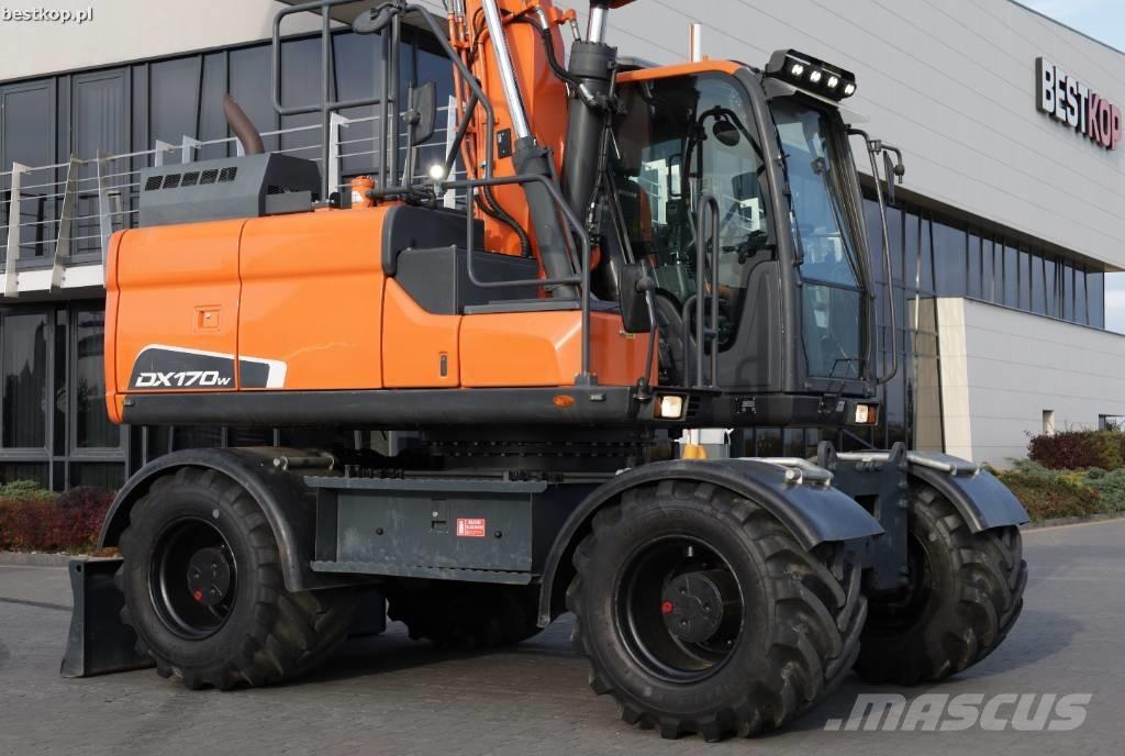 Doosan DX170W-5 Escavatori gommati