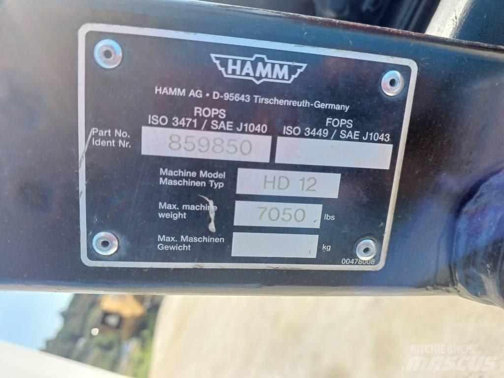 Hamm HD 12 Rulli a doppio tamburo
