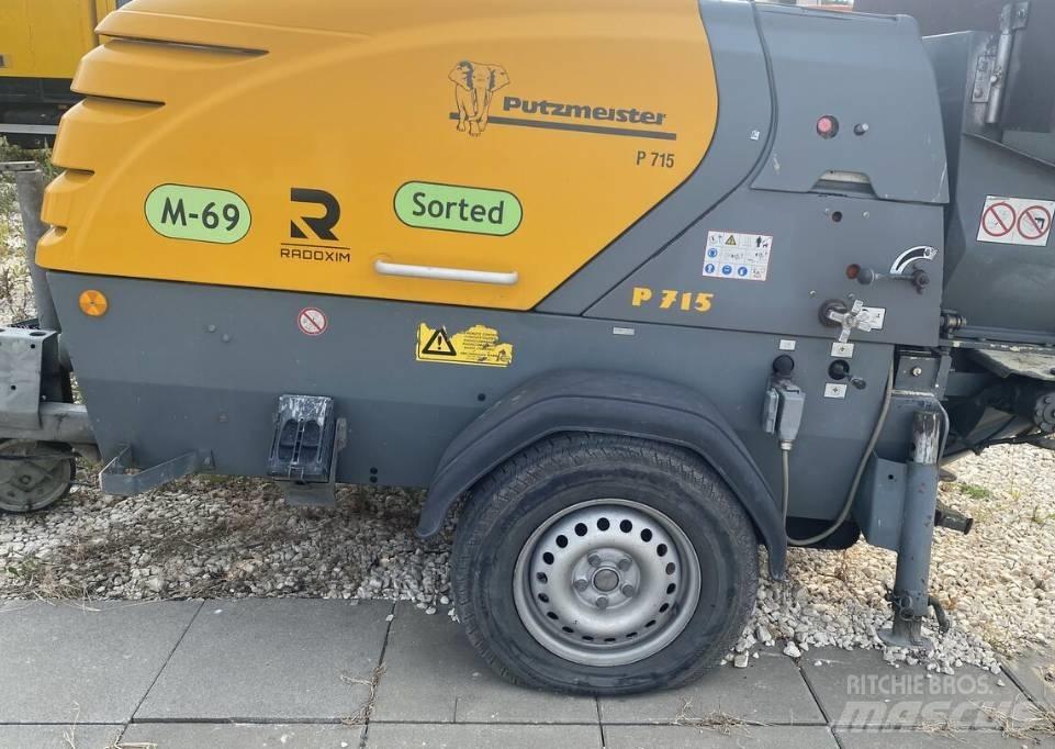 Putzmeister P 715 TD Autopompe per calcestruzzo