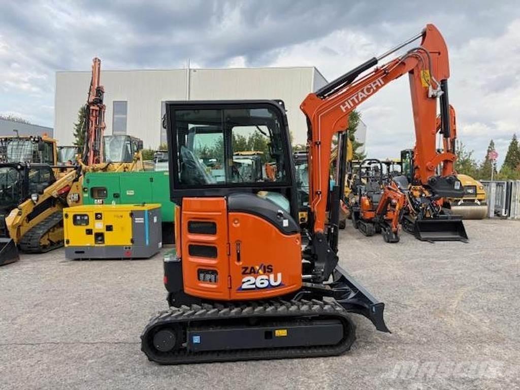 Hitachi ZX26 U-6 Miniescavatori