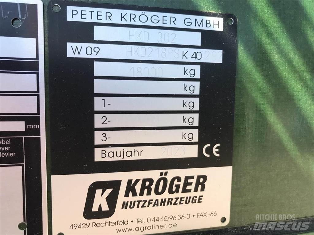 Kröger HKD 302 Rimorchi ribaltabili