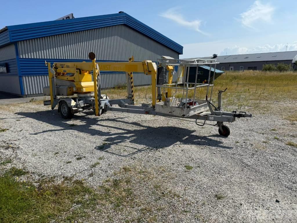 Omme 1550EXB Piattaforme aeree su rimorchio