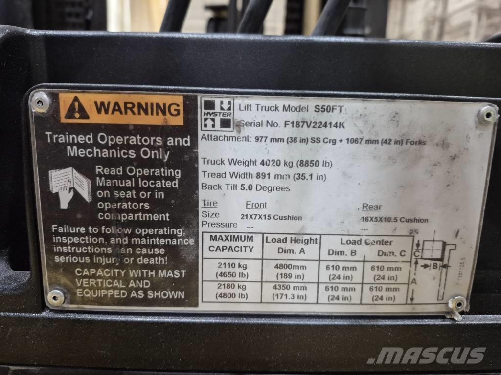 Hyster S 50 FT Carrelli elevatori-Altro