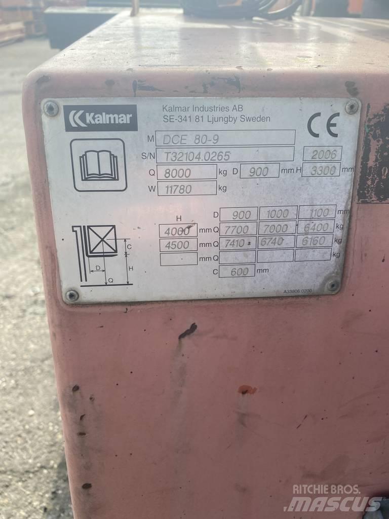 Kalmar DCE-80-9 Carrelli elevatori diesel