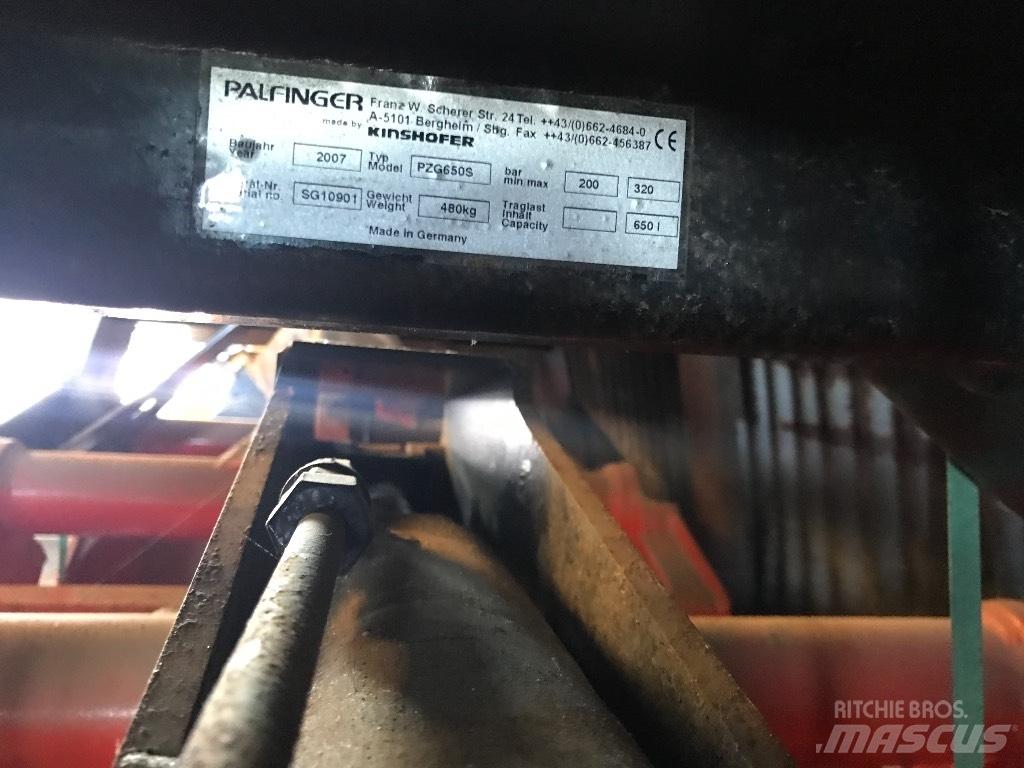 Palfinger PZG650S Accessori per movimentazione carico