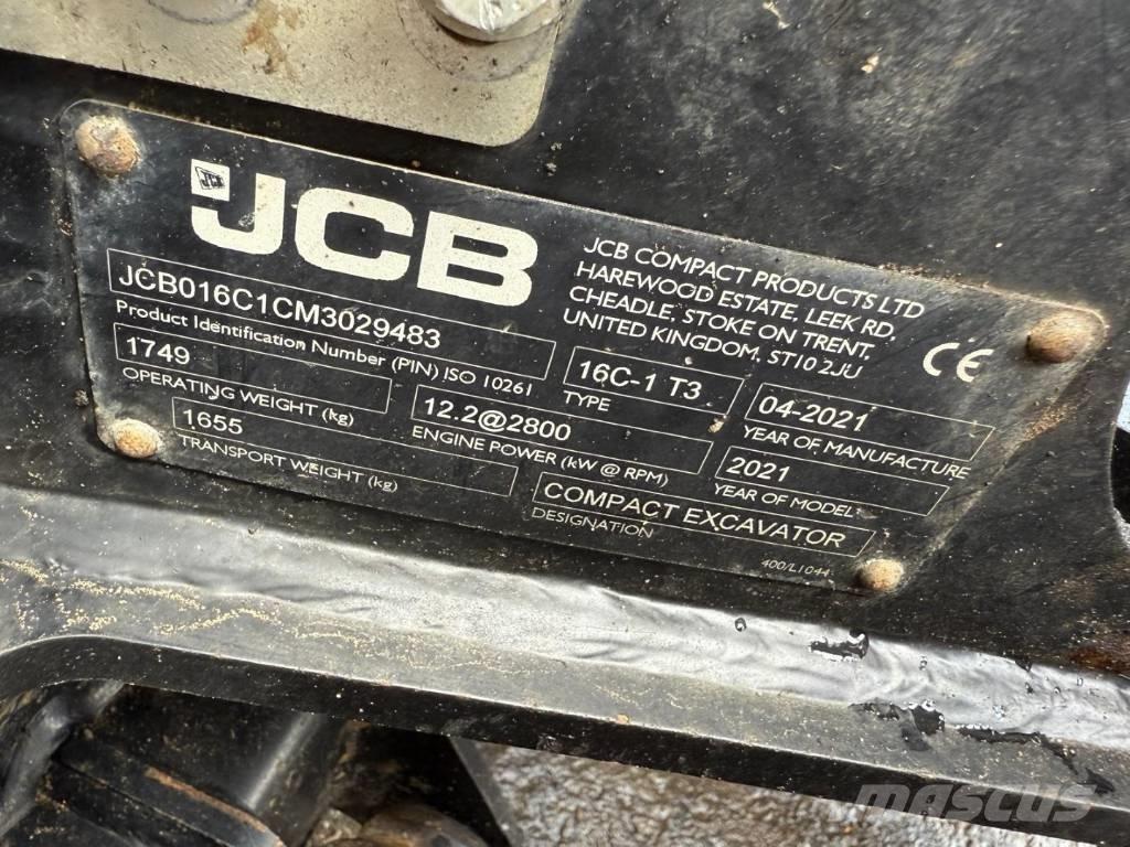 JCB 16 C-1 Miniescavatori