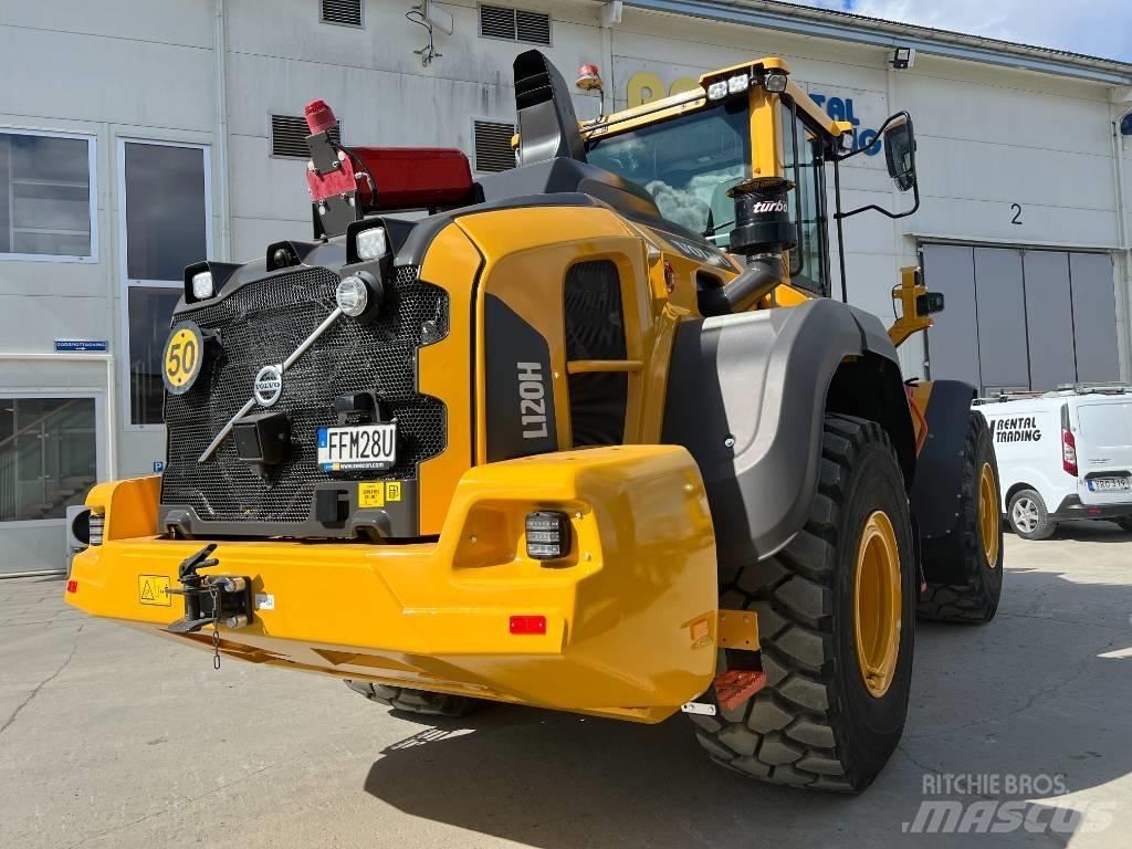 Volvo L 120 H Pale gommate