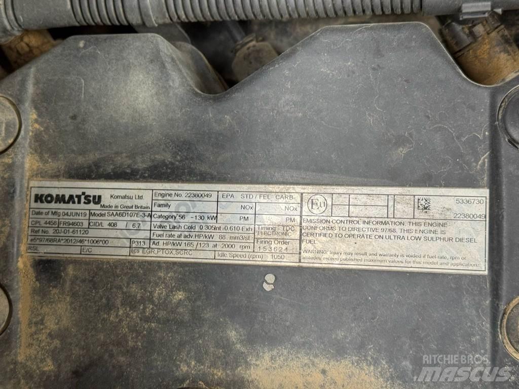 Komatsu PW180-11 Escavatori gommati