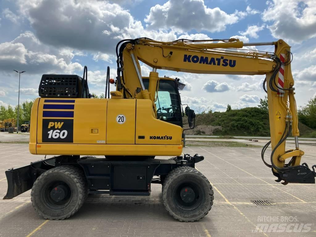 Komatsu PW 160-11 E0 Escavatori gommati