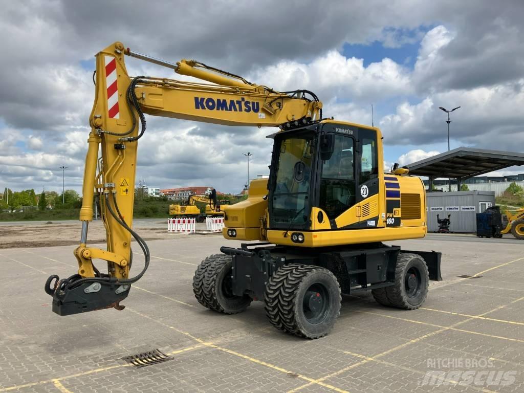 Komatsu PW 160-11 E0 Escavatori gommati