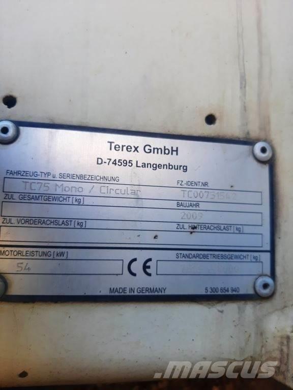 Terex TC75 Miniescavatori