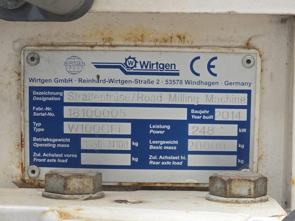 Wirtgen W 100 CFI Fresa a freddo per asfalto