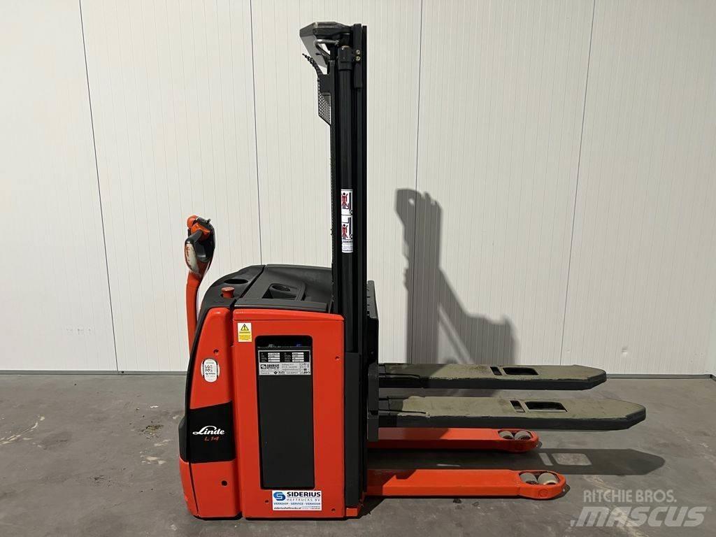 Linde L14 Transpallet uomo a terra