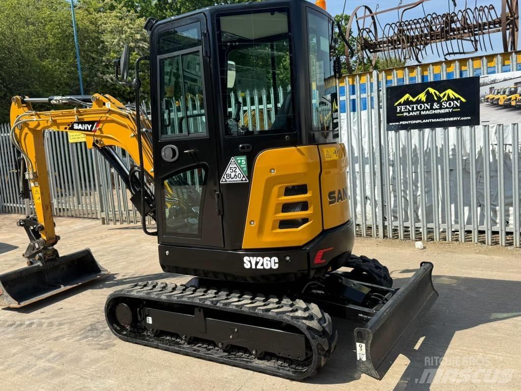 Sany SY 26 C Miniescavatori