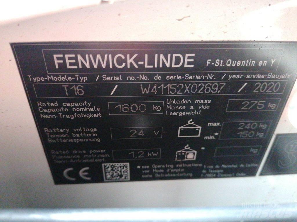 Linde T16 Transpallet manuale