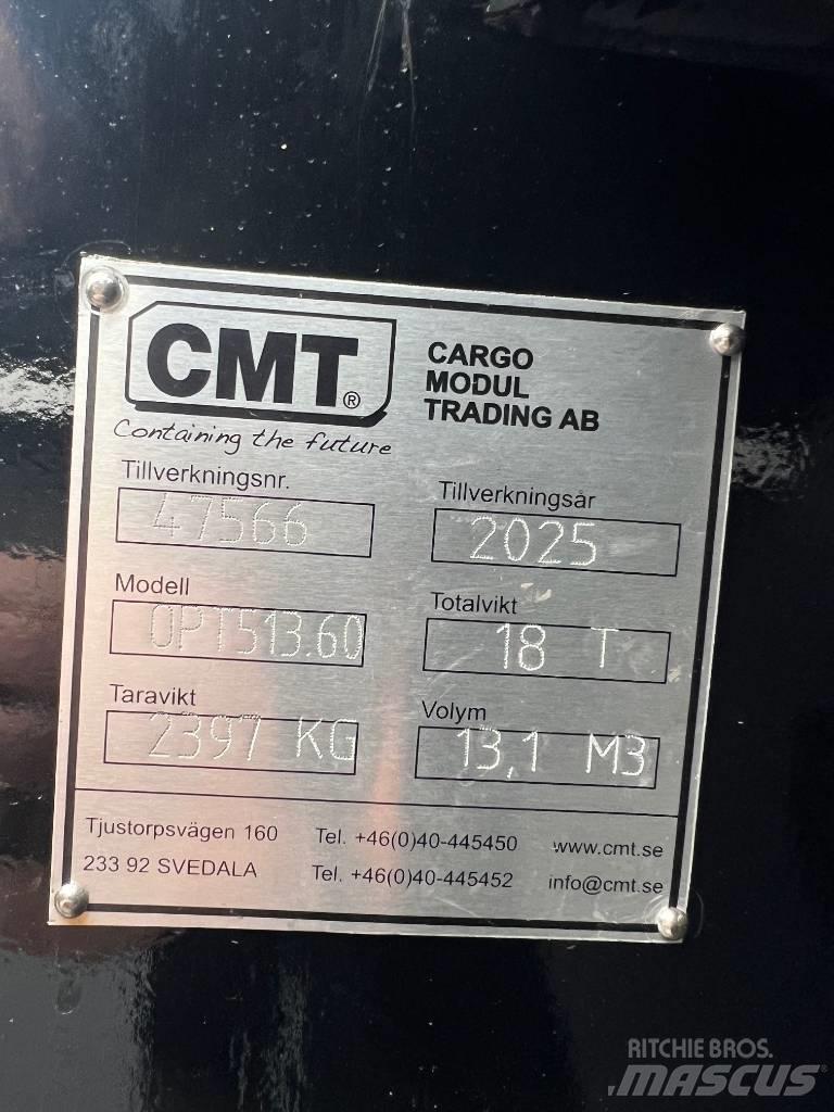 CMT Schaktflak 13m3 Pompe per calcestruzzo carrellate