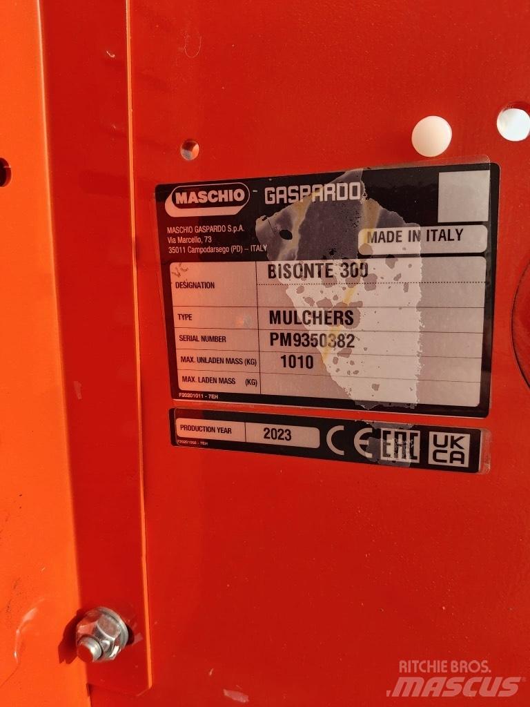 Maschio Bisonte 300 Falciatrici/cimatrici per pascoli
