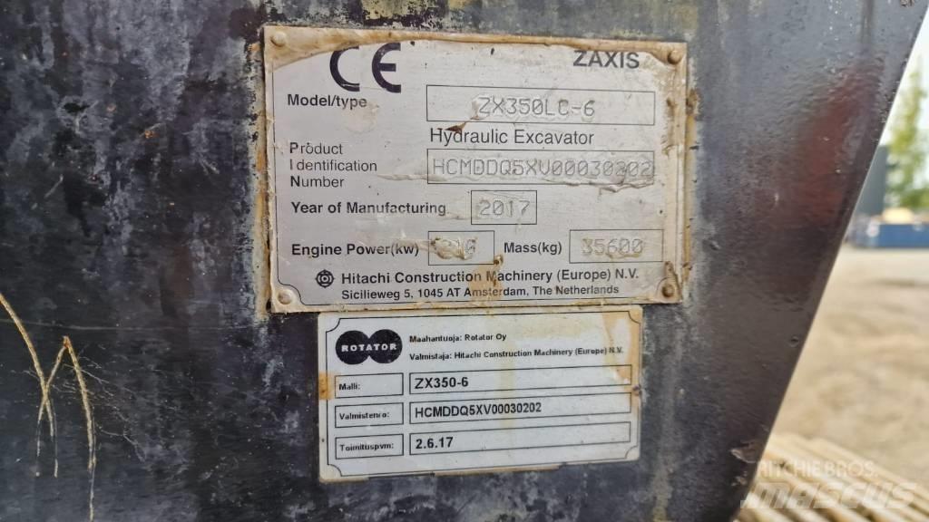 Hitachi ZX 350 LC-6 Escavatori cingolati