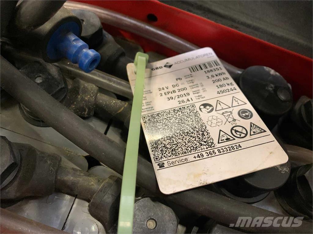 Linde L10B Transpallet uomo a terra