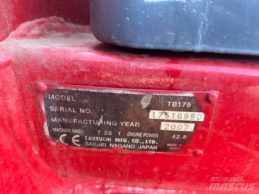 Takeuchi TB 175 Escavatori medi 7t - 12t