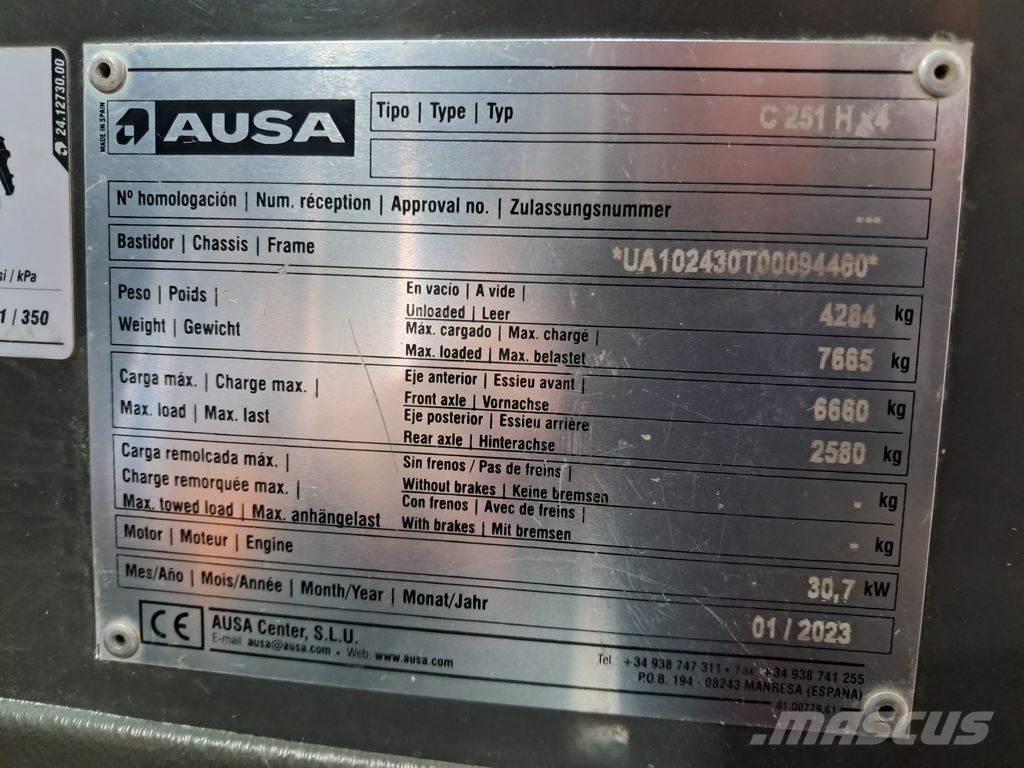 Ausa C251 HX4 Elevatore per esterni