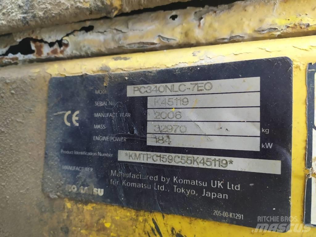 Komatsu PC340NLC-7EO Componenti idrauliche