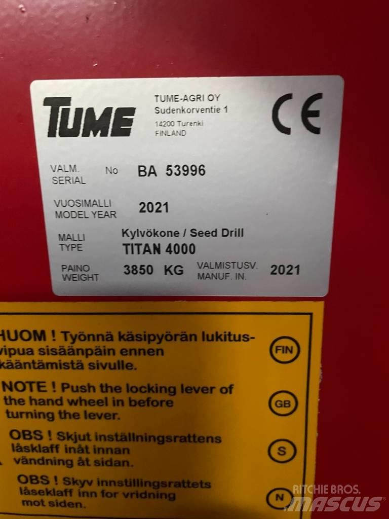 Tume Titan 4000 Seminatrici combinate