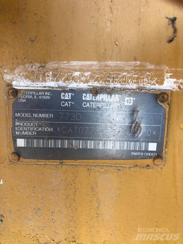 CAT 773 D Dumper a telaio rigido