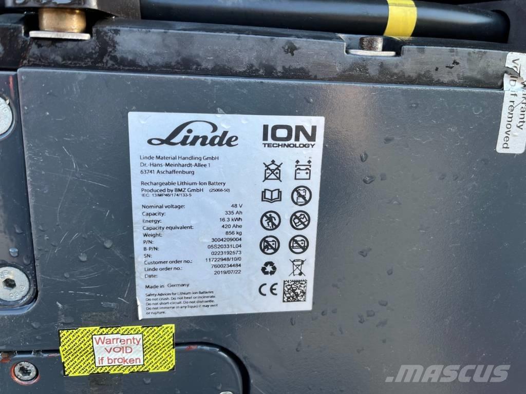 Linde E 16 P Li-ION Carrelli elevatori elettrici
