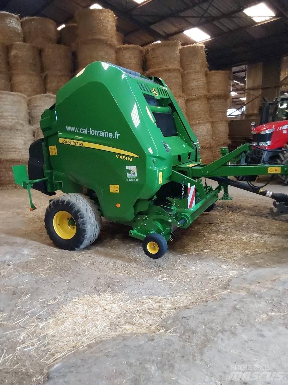 John Deere V 451 M Rotopresse