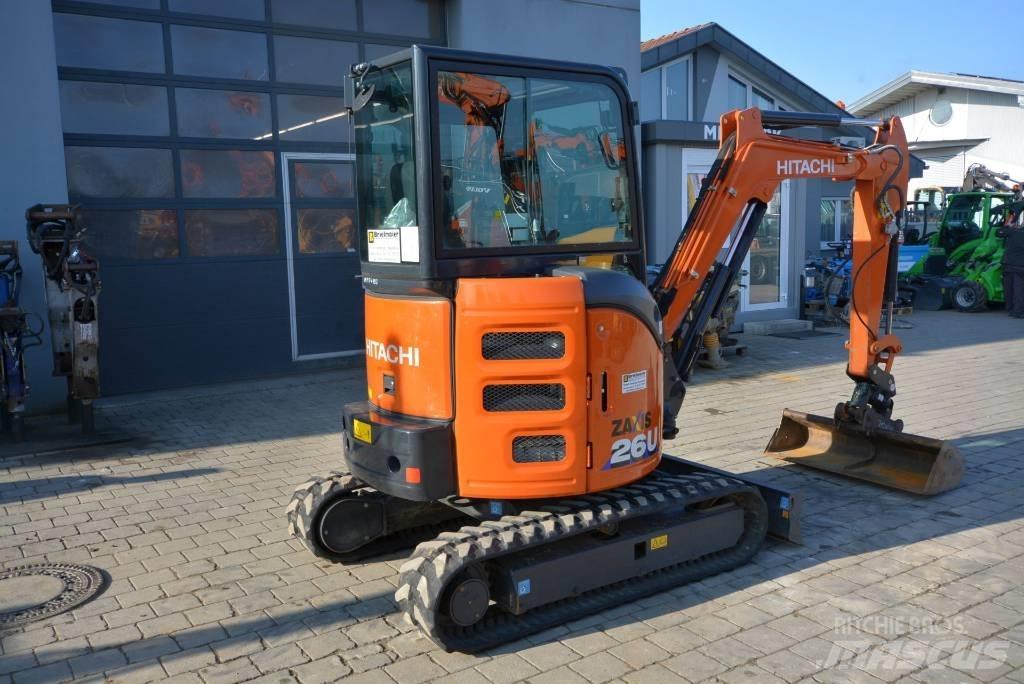 Hitachi ZX 26 U-6 Miniescavatori