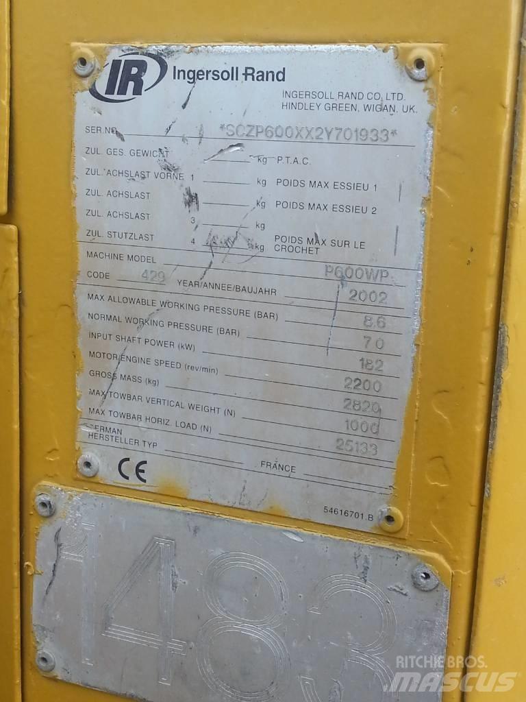 Ingersoll Rand P 600 Compressori