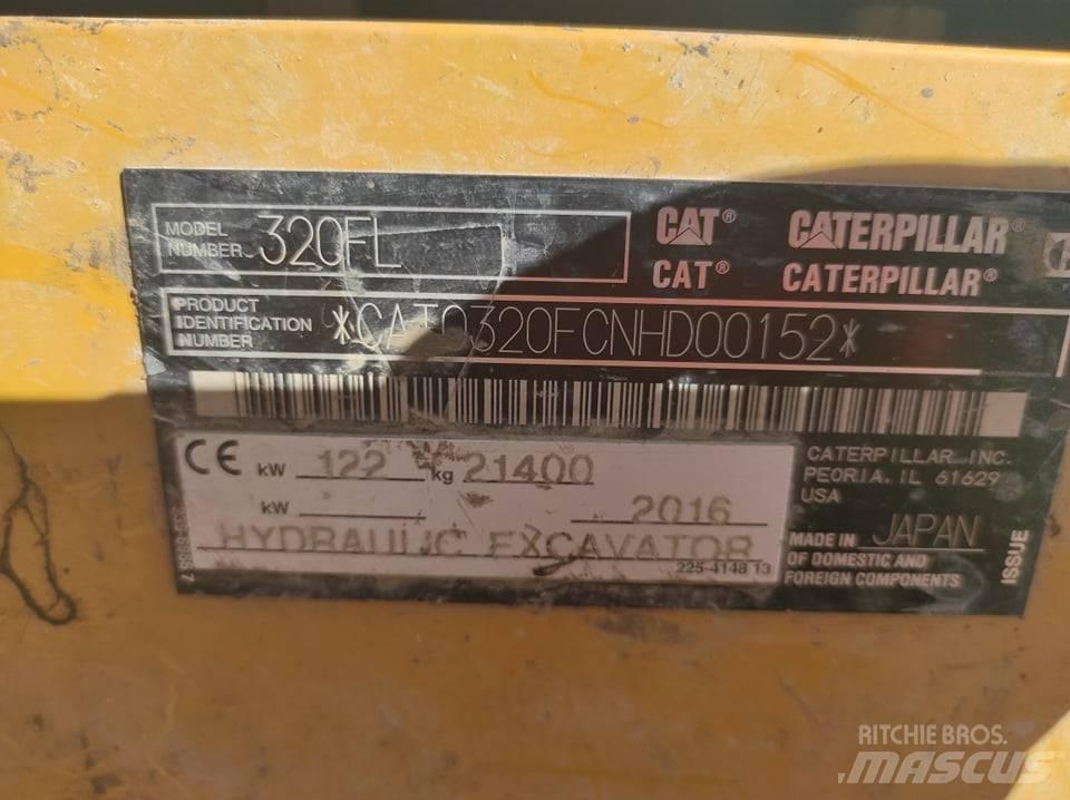 CAT 320 FL 3D Escavatori cingolati