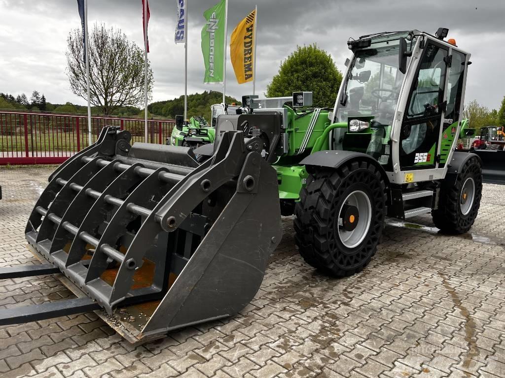 Sennebogen 355G Pale gommate telescopiche
