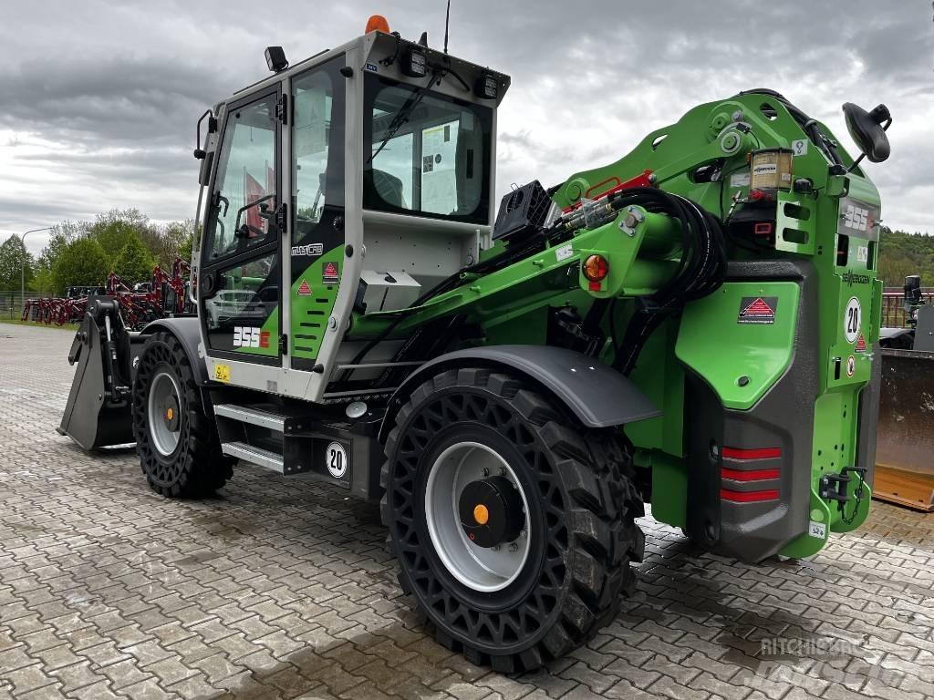 Sennebogen 355G Pale gommate telescopiche
