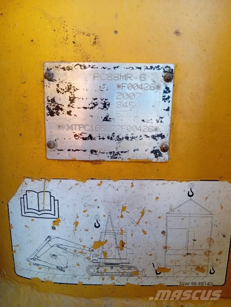 Komatsu PC 88 MR-6 Escavatori medi 7t - 12t