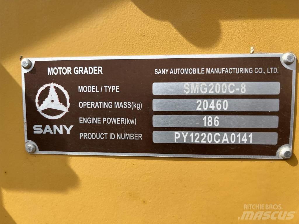 Sany SMG200C-8 Motorgraders