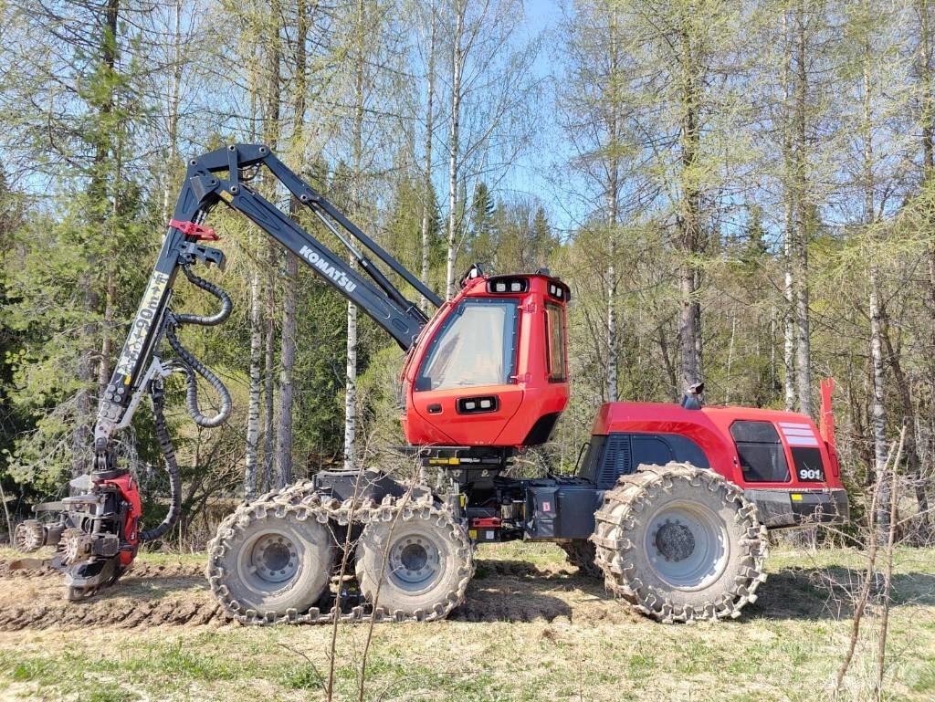 Komatsu 901 Abbattitrici, Disboscatrici