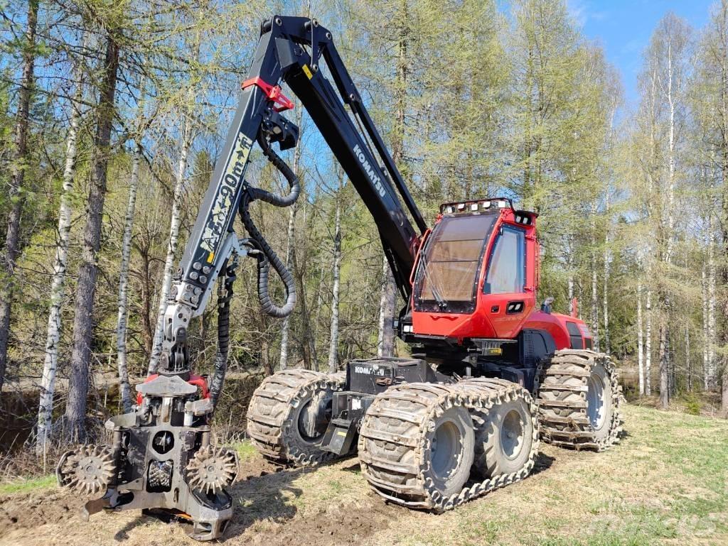 Komatsu 901 Abbattitrici, Disboscatrici