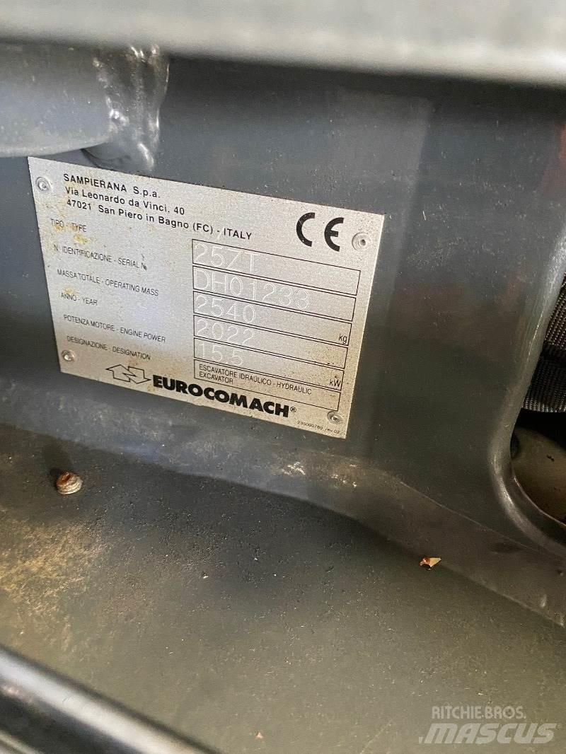 Eurocomach 25ZT Miniescavatori