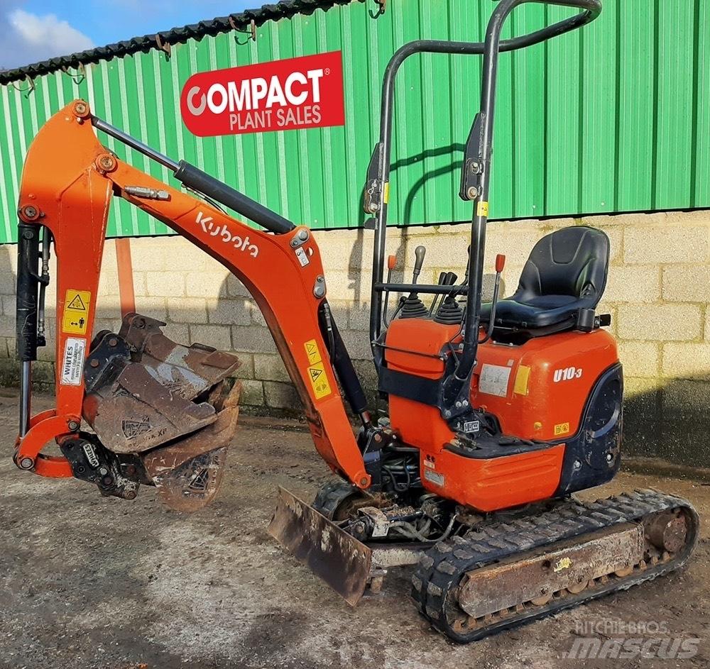Kubota U10-3 Miniescavatori