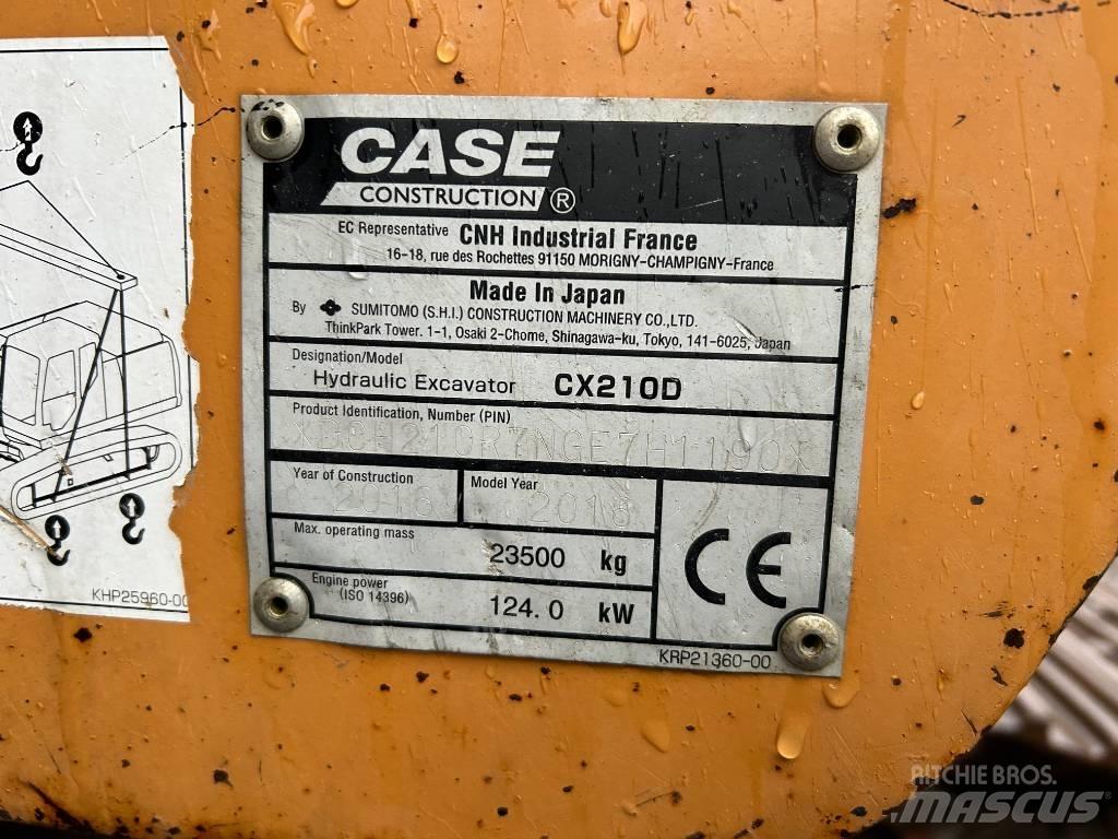CASE CX 210 D Escavatori cingolati