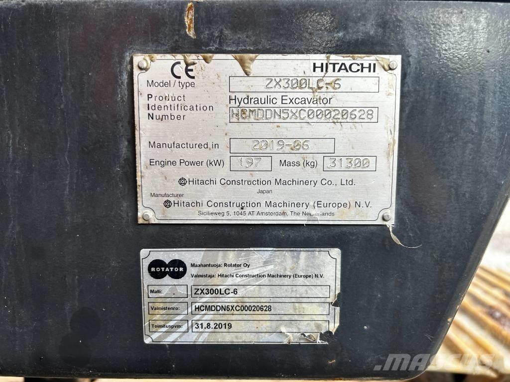 Hitachi ZX 300 LC-6 Escavatori cingolati