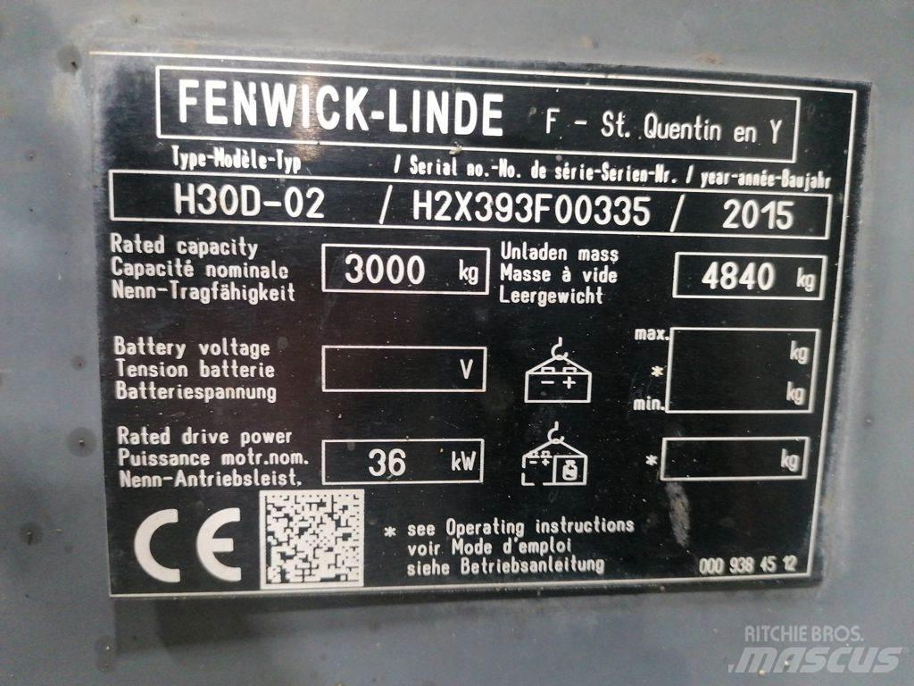 Linde H30D-02 Carrelli elevatori diesel