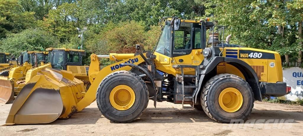 Komatsu WA 480-8 Pale gommate