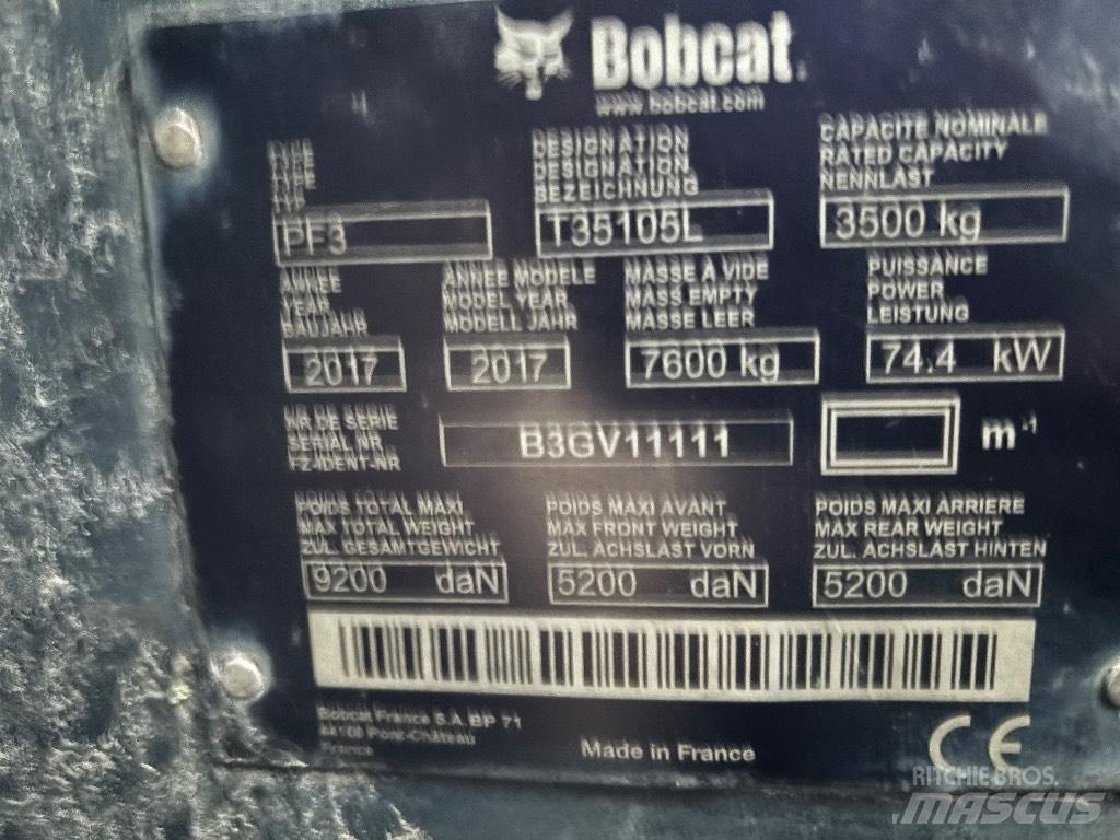 Bobcat T 35.105 L Sollevatori telescopici