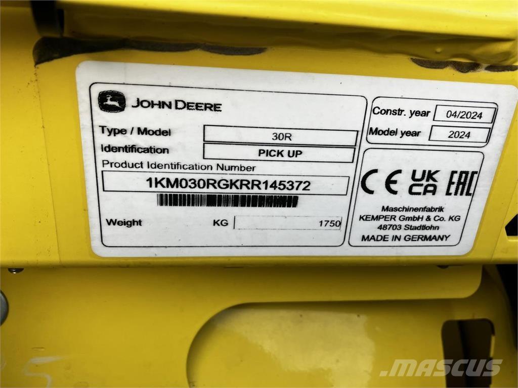 John Deere 30R Accessori per mietitrebbiatrici