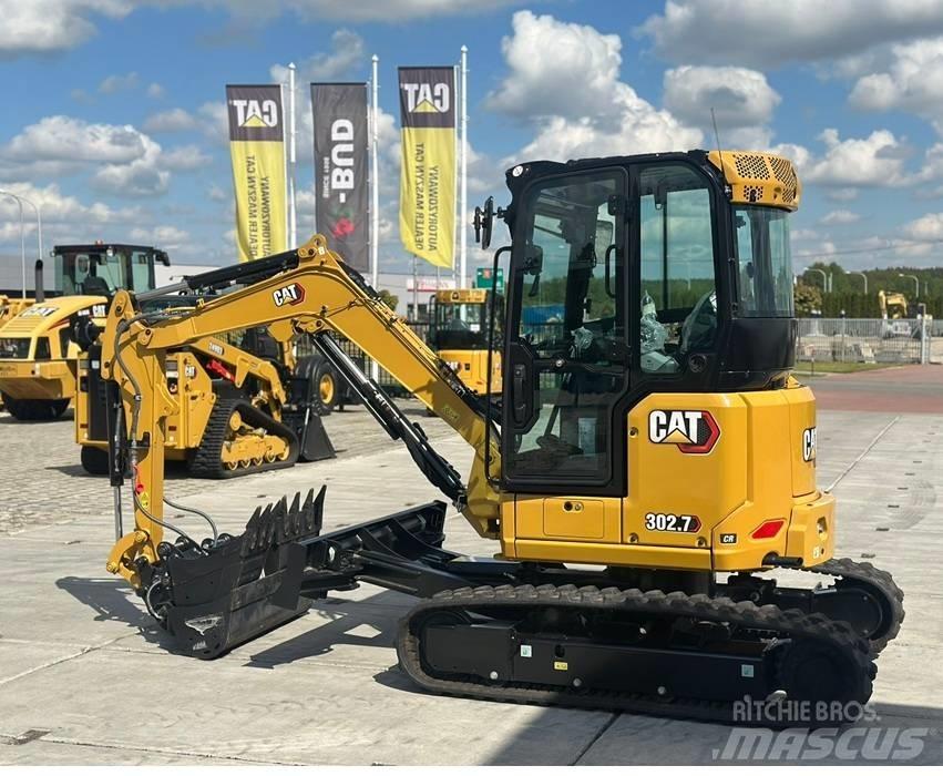 CAT 302.7 CR Miniescavatori
