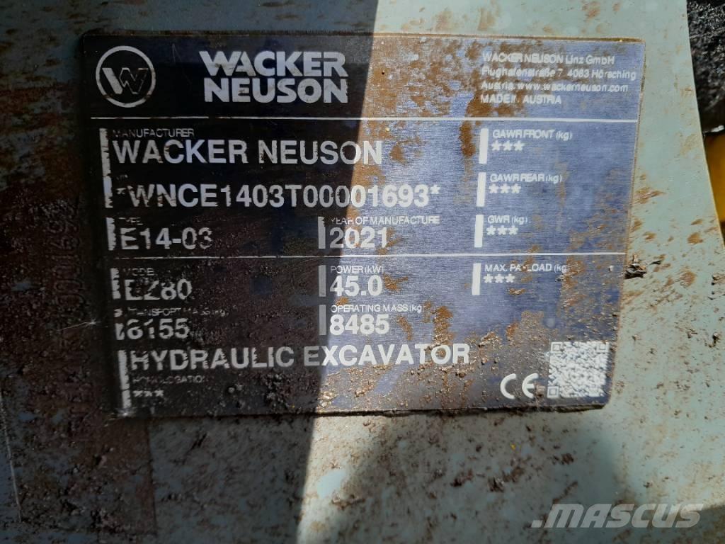 Wacker Neuson EZ 80 Escavatori cingolati