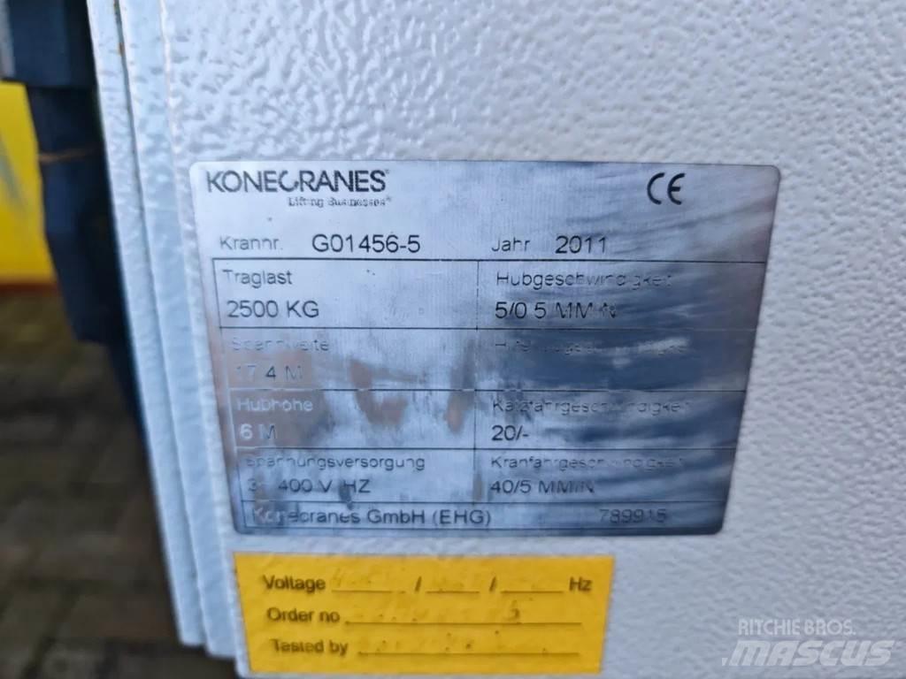 Konecranes 2.5 Ton Gru a carroponte e a cavalletto